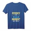 Damen Wissenschaft T-Shirt - Lustiges Design mit Experimenten, Atomen, DNA & Teleskop für Nerds und Wissenschaftlerinnen