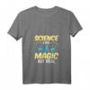 Damen Wissenschaft T-Shirt - Lustiges Design mit Experimenten, Atomen, DNA & Teleskop für Nerds und Wissenschaftlerinnen