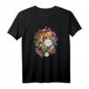 Magie der Blumen Designer T-Shirt mit Goldener Typografie – Perfektes Geschenk für Blumenliebhaber und Seelenfreunde