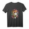 Magie der Blumen Designer T-Shirt mit Goldener Typografie – Perfektes Geschenk für Blumenliebhaber und Seelenfreunde