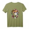 Magie der Blumen Designer T-Shirt mit Goldener Typografie – Perfektes Geschenk für Blumenliebhaber und Seelenfreunde