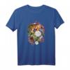 Magie der Blumen Designer T-Shirt mit Goldener Typografie – Perfektes Geschenk für Blumenliebhaber und Seelenfreunde
