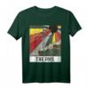 Cute Skeleton The Fool Tarot Card T-Shirt für Damen und Herren – Spooky Gothic Geschenk für Witch in Training und Tarot Fans