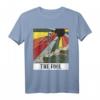 Cute Skeleton The Fool Tarot Card T-Shirt für Damen und Herren – Spooky Gothic Geschenk für Witch in Training und Tarot Fans