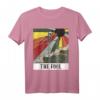 Cute Skeleton The Fool Tarot Card T-Shirt für Damen und Herren – Spooky Gothic Geschenk für Witch in Training und Tarot Fans