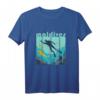 Vintage Retro Malediven Taucher und Schnorcheln T-Shirt – Perfekt für Taucher, Schnorchler & Wassersportfans als Geschenk