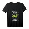 Lustiges Damen T-Shirt 'Raupe müsste man sein' mit V-Ausschnitt – Witziges Sprüche Motiv, perfekt als Geschenk zum Geburtstag