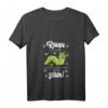 Lustiges Damen T-Shirt 'Raupe müsste man sein' mit V-Ausschnitt – Witziges Sprüche Motiv, perfekt als Geschenk zum Geburtstag