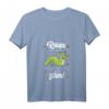 Lustiges Damen T-Shirt 'Raupe müsste man sein' mit V-Ausschnitt – Witziges Sprüche Motiv, perfekt als Geschenk zum Geburtstag