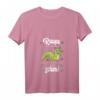 Lustiges Damen T-Shirt 'Raupe müsste man sein' mit V-Ausschnitt – Witziges Sprüche Motiv, perfekt als Geschenk zum Geburtstag