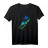 Cooles buntes Eishockey Spieler T-Shirt - Perfektes Geschenk für Eishockey Fans, Freunde & Trainer