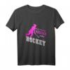Echte Mädchen spielen Hockey - Cooles Mannschaftssport T-Shirt für Frauen & Mädchen, ideal zum Training, Geburtstag & Freizeit