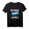 Boot Der Kapitän hat immer recht T-Shirt – Humorvolles Geschenk für Bootsfahrer, Kapitäne und frisch geprüfte Bootspassanten