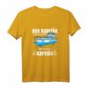 Boot Der Kapitän hat immer recht T-Shirt – Humorvolles Geschenk für Bootsfahrer, Kapitäne und frisch geprüfte Bootspassanten