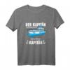 Boot Der Kapitän hat immer recht T-Shirt – Humorvolles Geschenk für Bootsfahrer, Kapitäne und frisch geprüfte Bootspassanten