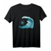 Die Seele des Ozeans großes Wellen Meer Küste Surfen T-Shirt – Perfektes Geschenk für Wassersportler, Strandurlauber & Meerliebhaber