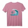 Die Seele des Ozeans großes Wellen Meer Küste Surfen T-Shirt – Perfektes Geschenk für Wassersportler, Strandurlauber & Meerliebhaber