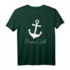 Segeln Shirt Ocean Girl mit Meer Boot Anker - Maritimes Geschenk für Mädchen, ideal für Meerliebhaberinnen