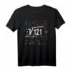 Lustiges 11. Geburtstag T-Shirt mit Wurzel aus 121 - Mathematisches Geburtstagsoutfit für Jungen und Mädchen