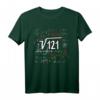 Lustiges 11. Geburtstag T-Shirt mit Wurzel aus 121 - Mathematisches Geburtstagsoutfit für Jungen und Mädchen