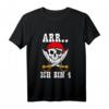 Kinder Piraten Geburtstagsshirt für 4-Jährige - Lustiges Piraten Design für Jungen & Mädchen, Perfekt für Piratenparty & Geburtstagsgeschenk