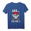 Kinder Piraten Geburtstagsshirt für 4-Jährige - Lustiges Piraten Design für Jungen & Mädchen, Perfekt für Piratenparty & Geburtstagsgeschenk