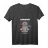 Damen Ohmmm Yoga Katzen Meditation Entspannung Om Namaste T-Shirt - Lustiges Geschenk für Katzen- und Yogafans zum Geburtstag & als Meditationskleidung