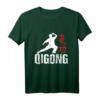 Qigong Kampfsport Meditation T-Shirt - Spirituelles Design im Hindu-Ying-Yang-Stil als Geschenk für Yogis, Esoteriker & Kampfsportler