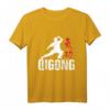 Qigong Kampfsport Meditation T-Shirt - Spirituelles Design im Hindu-Ying-Yang-Stil als Geschenk für Yogis, Esoteriker & Kampfsportler