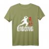 Qigong Kampfsport Meditation T-Shirt - Spirituelles Design im Hindu-Ying-Yang-Stil als Geschenk für Yogis, Esoteriker & Kampfsportler