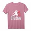 Qigong Kampfsport Meditation T-Shirt - Spirituelles Design im Hindu-Ying-Yang-Stil als Geschenk für Yogis, Esoteriker & Kampfsportler