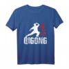 Qigong Kampfsport Meditation T-Shirt - Spirituelles Design im Hindu-Ying-Yang-Stil als Geschenk für Yogis, Esoteriker & Kampfsportler