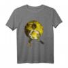 Qi Gong Kleidung für Yoga, Tai Chi & Meditation - Chigong & Wushu T-Shirt mit Fünf Elementen Motiv, Geschenk für Kampfsport- und Meditationsfans