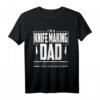 Schmied Messer T-Shirt – Lustiges Geschenk für Schmiede, Messerliebhaber & Handwerksvater