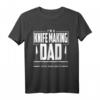 Schmied Messer T-Shirt – Lustiges Geschenk für Schmiede, Messerliebhaber & Handwerksvater