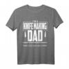 Schmied Messer T-Shirt – Lustiges Geschenk für Schmiede, Messerliebhaber & Handwerksvater