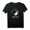 Body Mind Spirit Yin Yang Symbol Art - Tai Chi T-Shirt für Senioren, Wushu Lehrer & Sportler als Geschenk