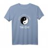 Body Mind Spirit Yin Yang Symbol Art - Tai Chi T-Shirt für Senioren, Wushu Lehrer & Sportler als Geschenk