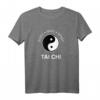 Body Mind Spirit Yin Yang Symbol Art - Tai Chi T-Shirt für Senioren, Wushu Lehrer & Sportler als Geschenk