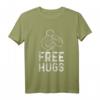 Free Hugs Lustiges BJJ T-Shirt & Kapuzenjacke - Vintage Retro Style für Jiu Jitsu, MMA & Grappling Fans, Geschenkidee für Kämpfer