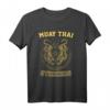 Muay Thai Boxen Fighter T-Shirt mit Thai Tiger Sak Yant – Traditionelles Kraft- und Schutzsymbol, Perfekt als Geschenk für Kampfsportler, Männer, Frauen & Kinder