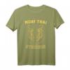 Muay Thai Boxen Fighter T-Shirt mit Thai Tiger Sak Yant – Traditionelles Kraft- und Schutzsymbol, Perfekt als Geschenk für Kampfsportler, Männer, Frauen & Kinder