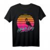 Santa Cruz California Vintage Retro T-Shirt – 80er Stranddesign für Surfer, Paddler und Strandliebhaber, Perfektes Geschenk