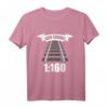 Spur N 1:160 Maßstab Modelleisenbahn Lokomotive T-Shirt – Perfektes Geschenk für Modelleisenbahn-Fans zu Weihnachten & Geburtstag