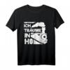Ich Träume In H0 Modellbahn Modellbau 1:87 Geschenk T-Shirt - Perfekt für Modellbahnfans & Lokführer