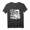 Ich Träume In H0 Modellbahn Modellbau 1:87 Geschenk T-Shirt - Perfekt für Modellbahnfans & Lokführer