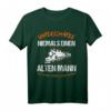 Modelleisenbahn Opa Dampflokomotive Rentner Geschenk T-Shirt - Lustiges Eisenbahn & Lokführer Design für Geburtstage & Hobbyfans