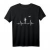 Modellflieger Herzschlag T-Shirt – Lustiges Flugzeug- und Drohnenmotiv, Perfektes Geschenk für Modellbauer und Flugzeugpiloten