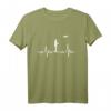 Modellflieger Herzschlag T-Shirt – Lustiges Flugzeug- und Drohnenmotiv, Perfektes Geschenk für Modellbauer und Flugzeugpiloten