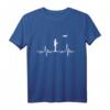 Modellflieger Herzschlag T-Shirt – Lustiges Flugzeug- und Drohnenmotiv, Perfektes Geschenk für Modellbauer und Flugzeugpiloten